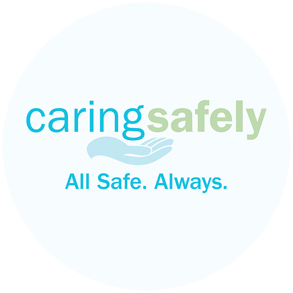 Caring Safely seal